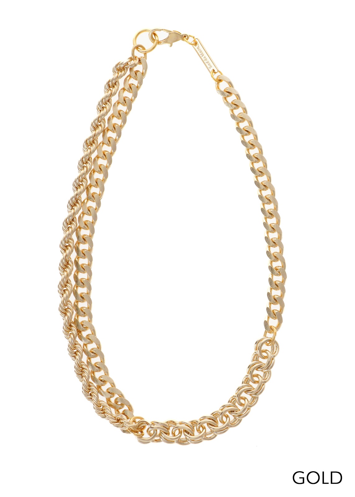 【Sea`ds Mara】レイヤー チェーン ショート ネックレス