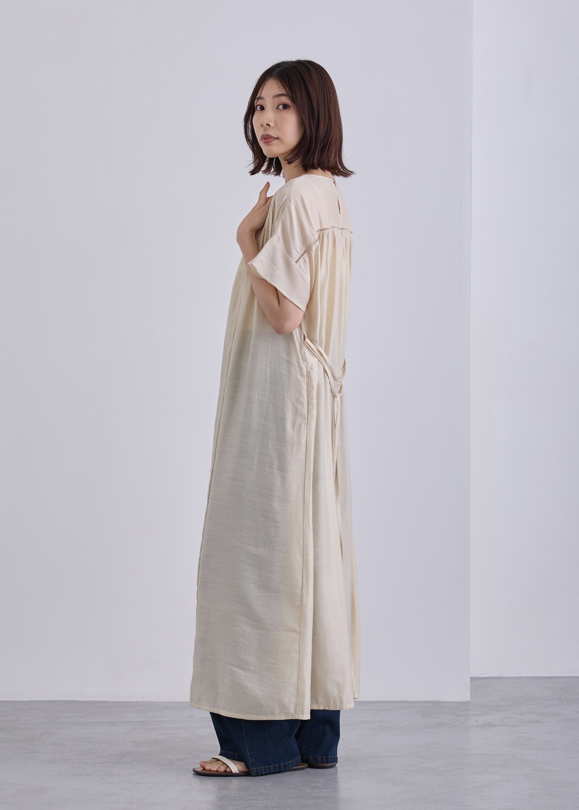 【KOOS】カット レース ワンピース