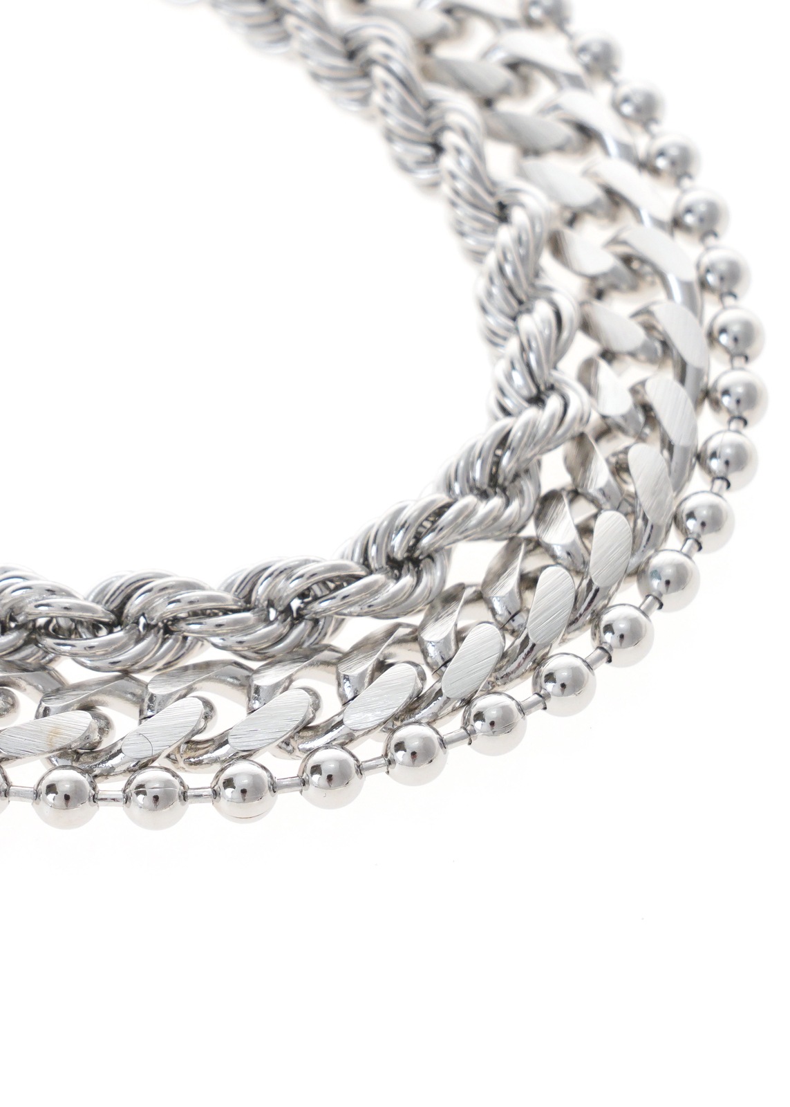 【Sea`ds Mara】レイヤー チェーン トリプル ブレスレット