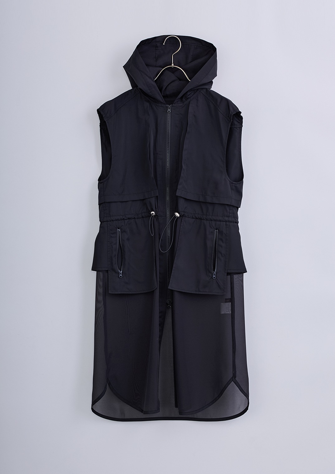 【Femicite】タフタ オーガンジー ドッキング ベスト