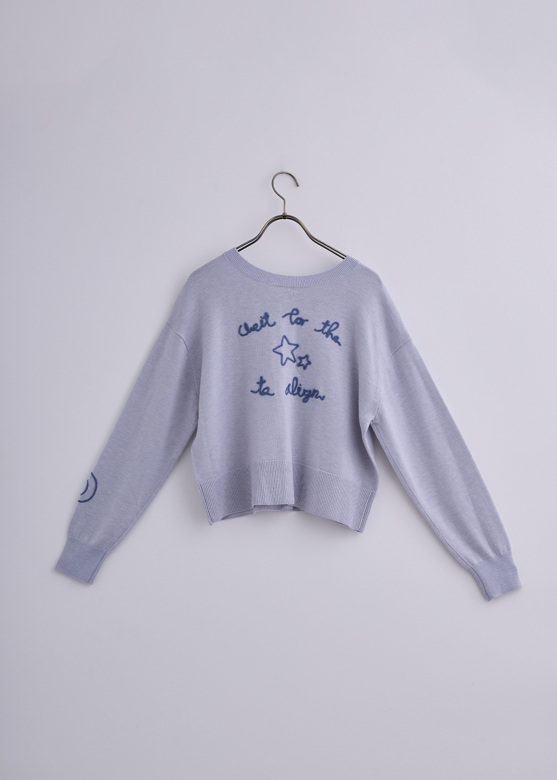 【LUIS MARI】アート ロゴ 2way ニット