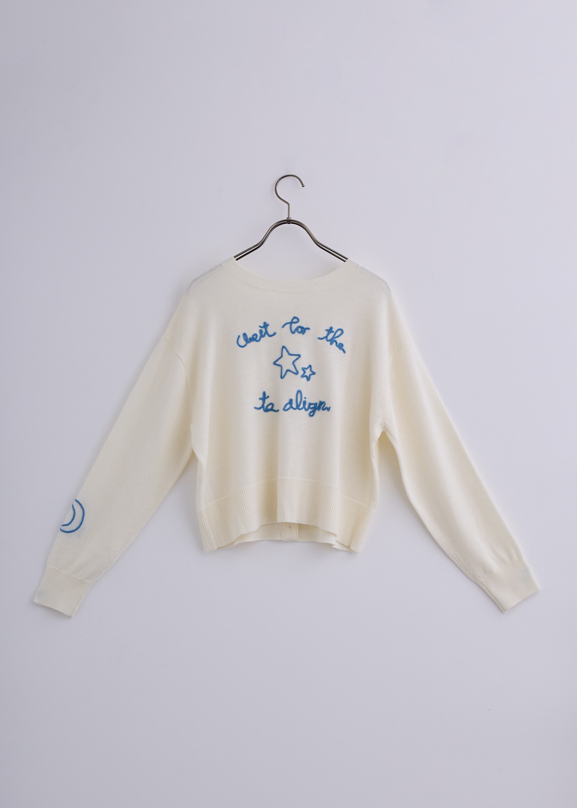 【LUIS MARI】アート ロゴ 2way ニット