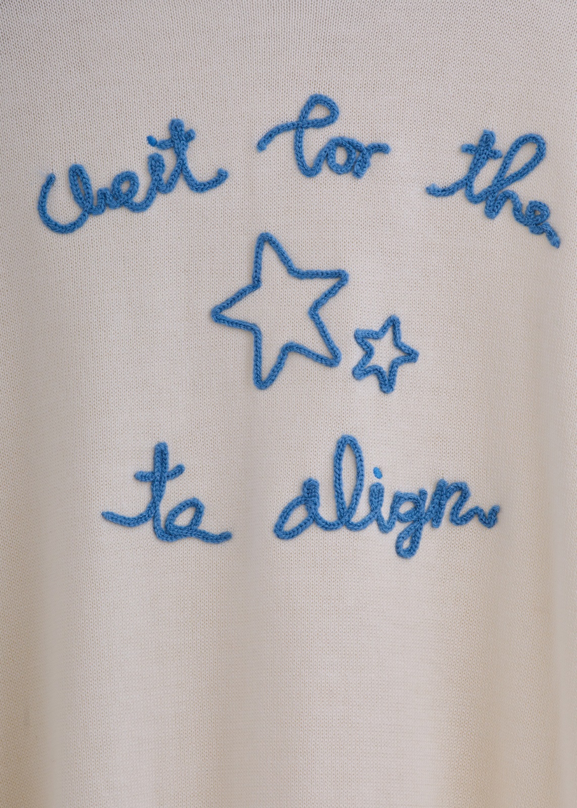 【LUIS MARI】アート ロゴ 2way ニット