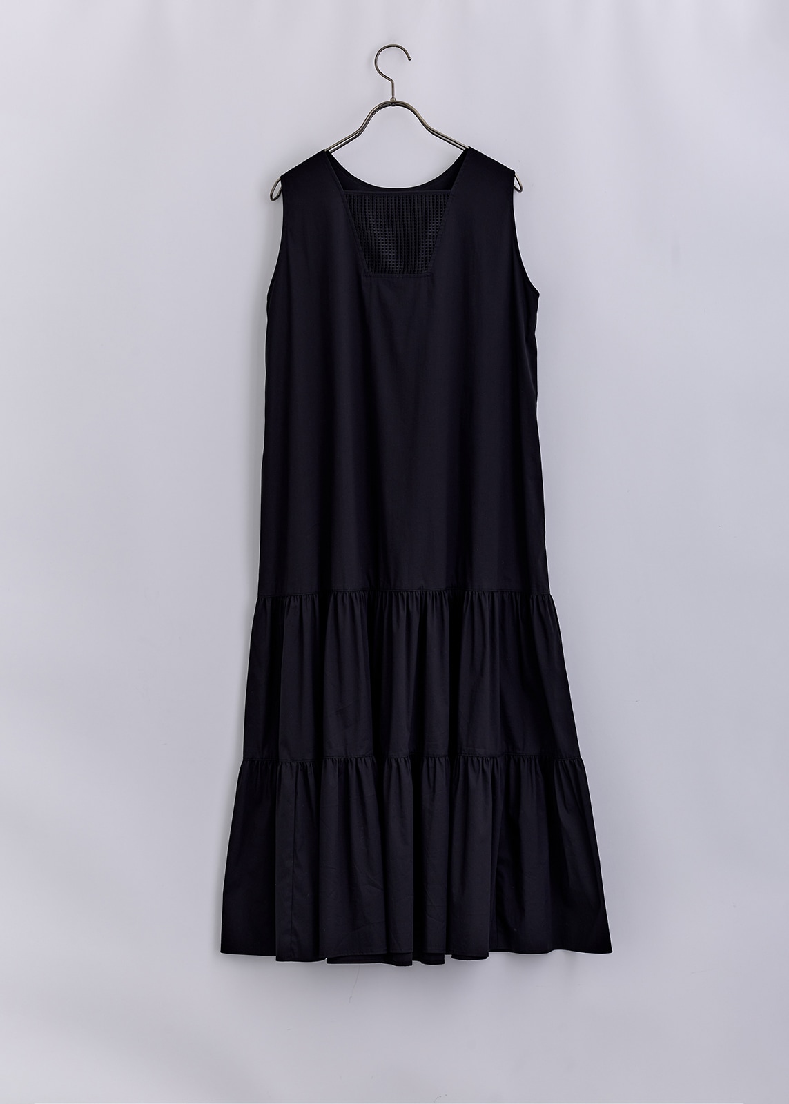 neuf cent neuf】バック メッシュ ティアードワンピース | NEW