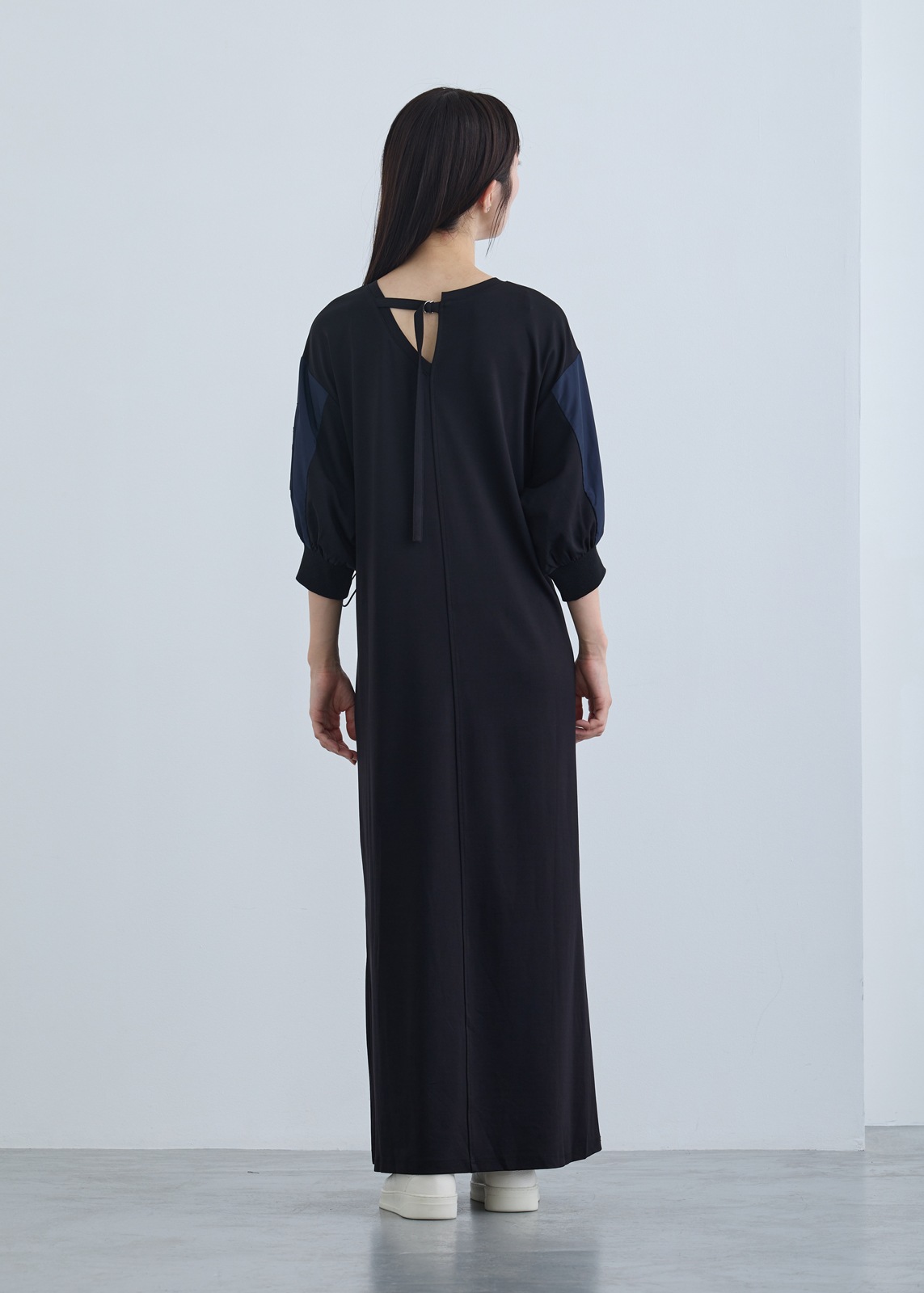 【neuf cent neuf】ミリタリー ドロスト ワンピース