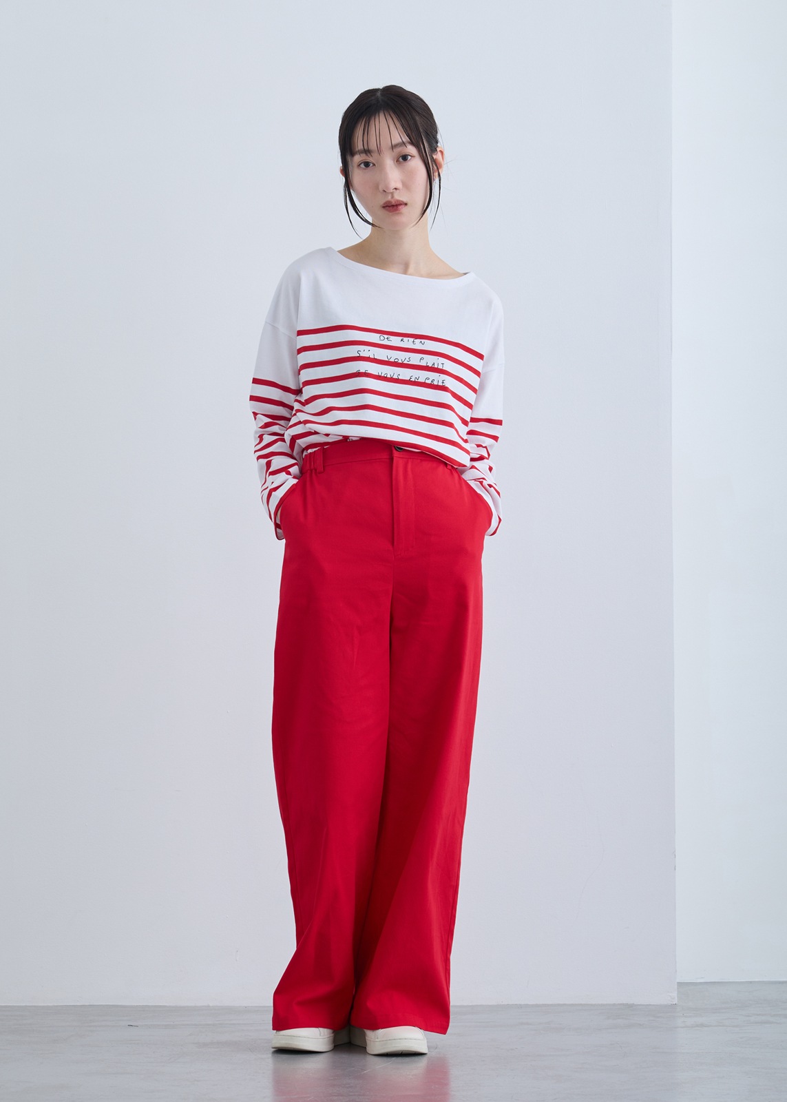 【LUISMARI】カーヴィー ポケット パンツ