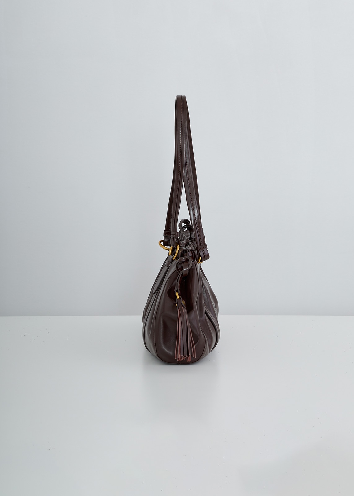 BALLY CARYNE レザー ギャザーバッグ PLUS an】レザー ギャザー バッグ | NEW ARRIVAL | Cour Carre an