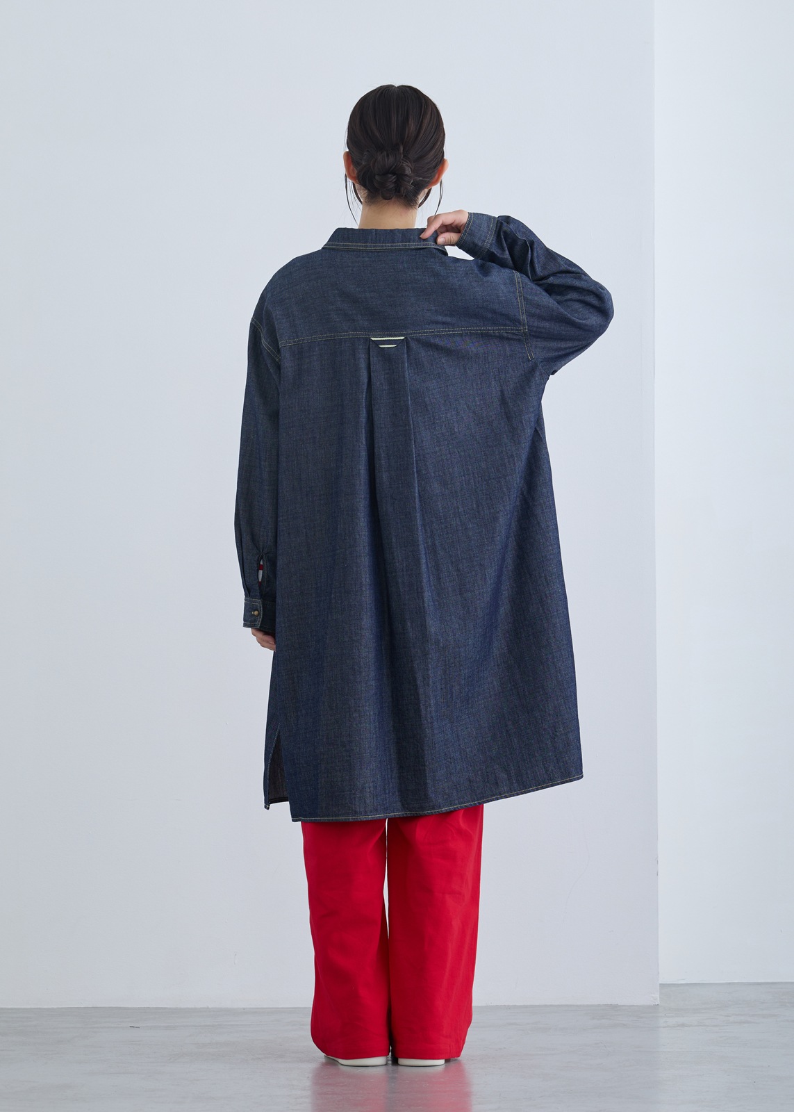 【LUIS MARI】スラブ デニム ワンピース