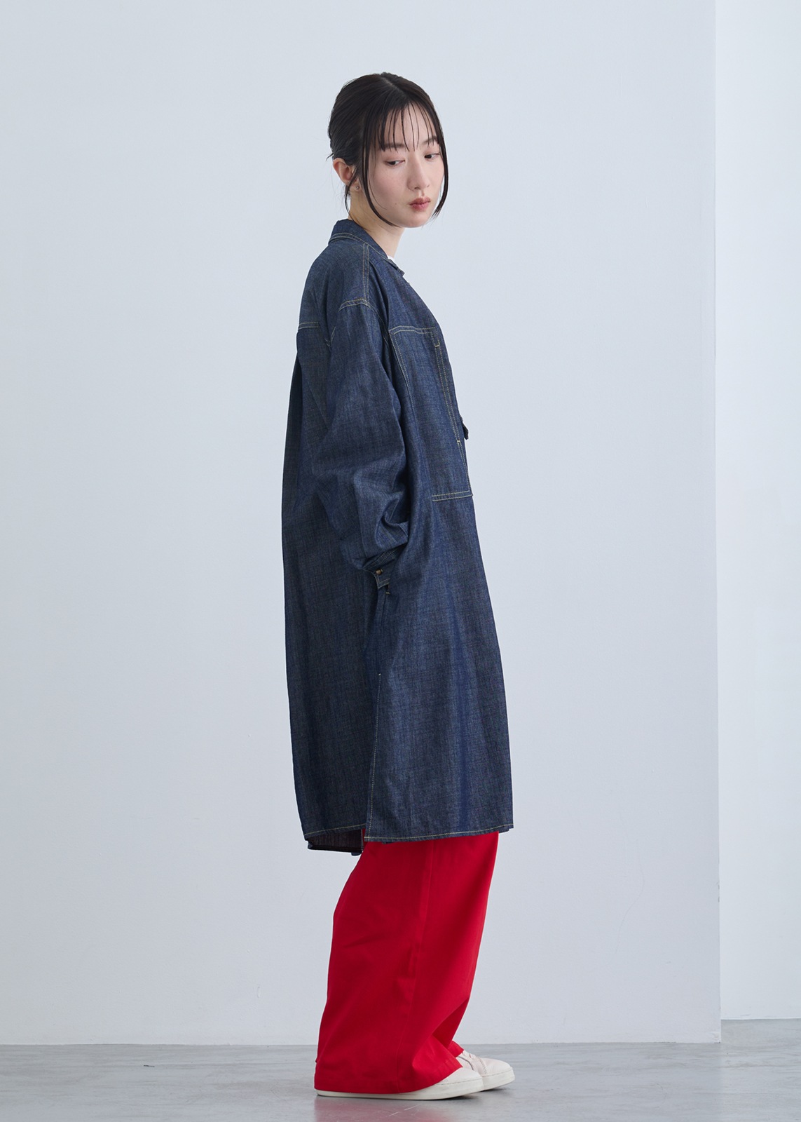 【LUIS MARI】スラブ デニム ワンピース