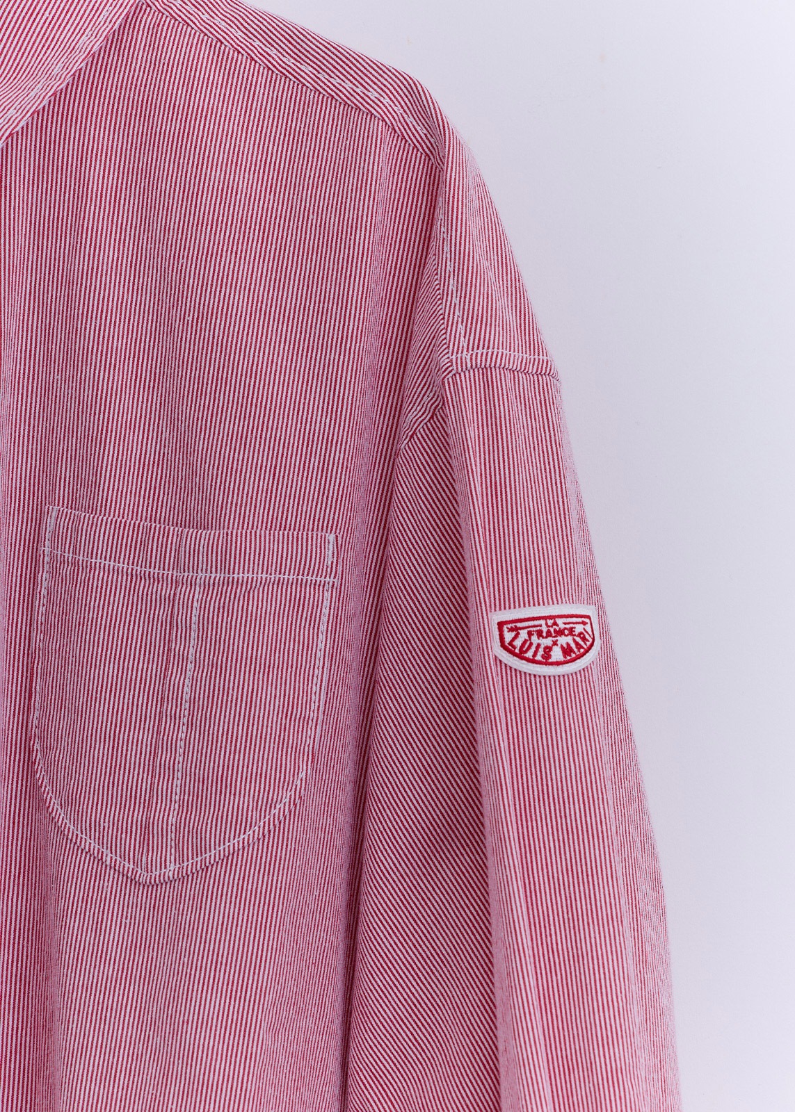 【LUIS MARI】ストライプ ロング ブラウス