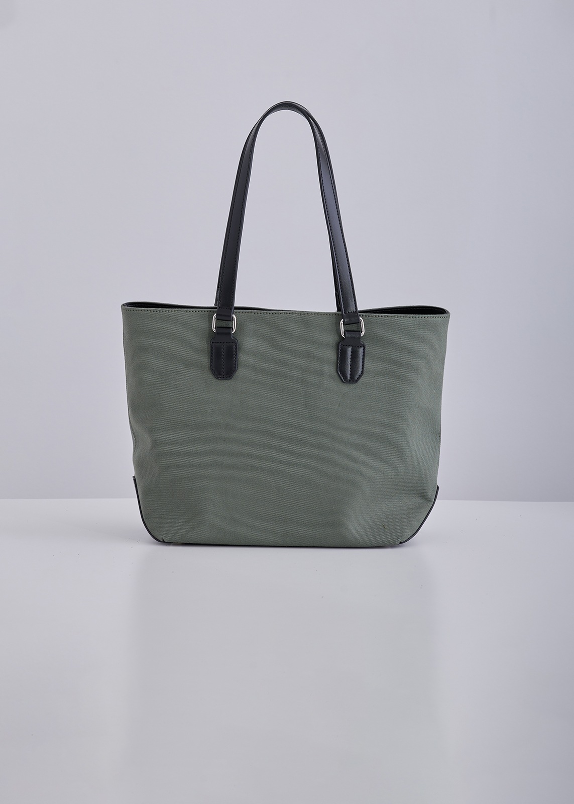 【PLUS an】2way キャンバス トート バッグ