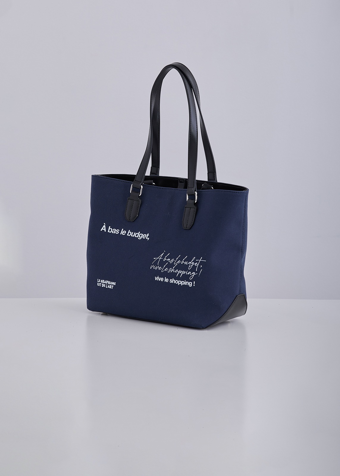 【PLUS an】2way キャンバス トート バッグ