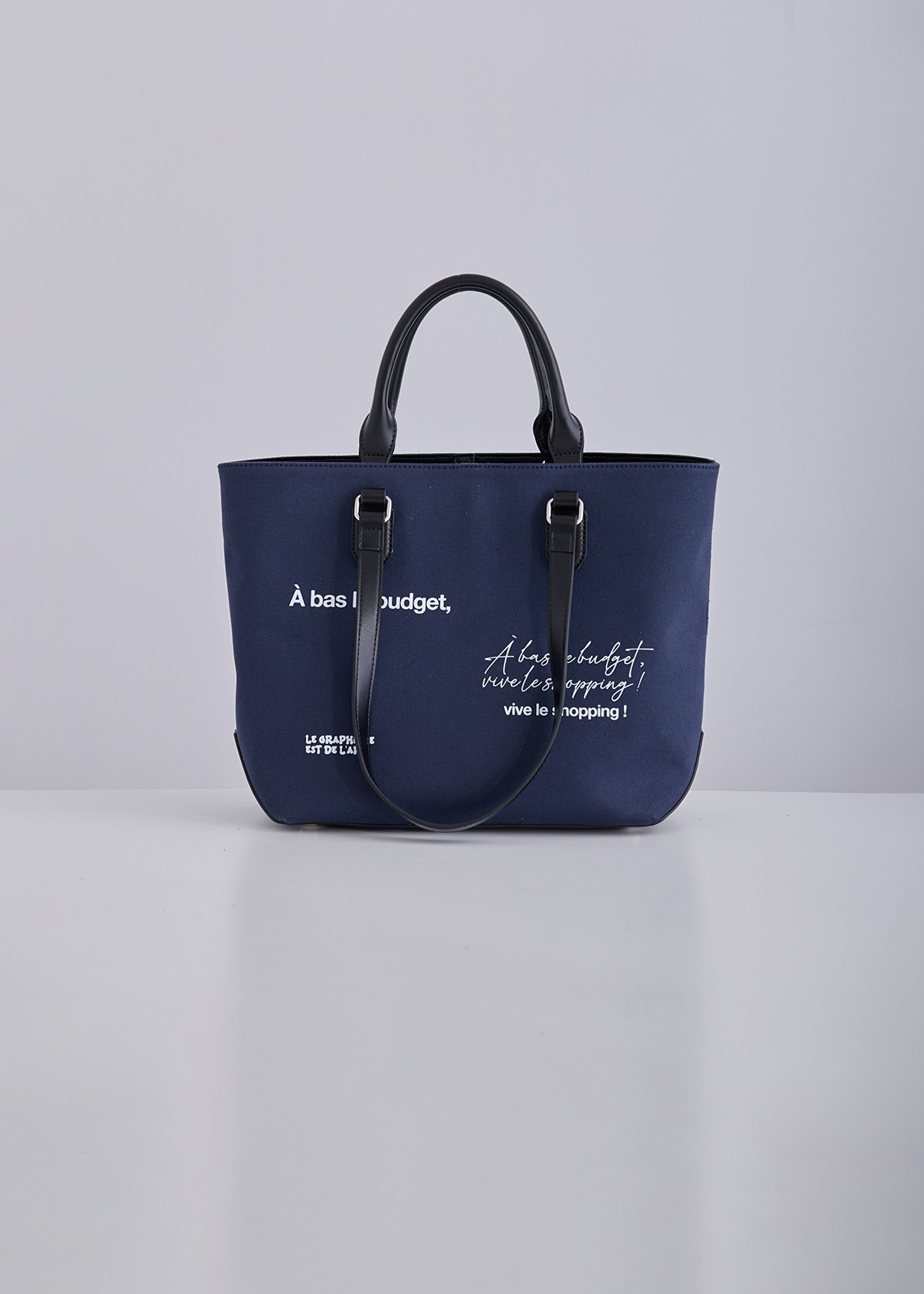 【PLUS an】2way キャンバス トート バッグ