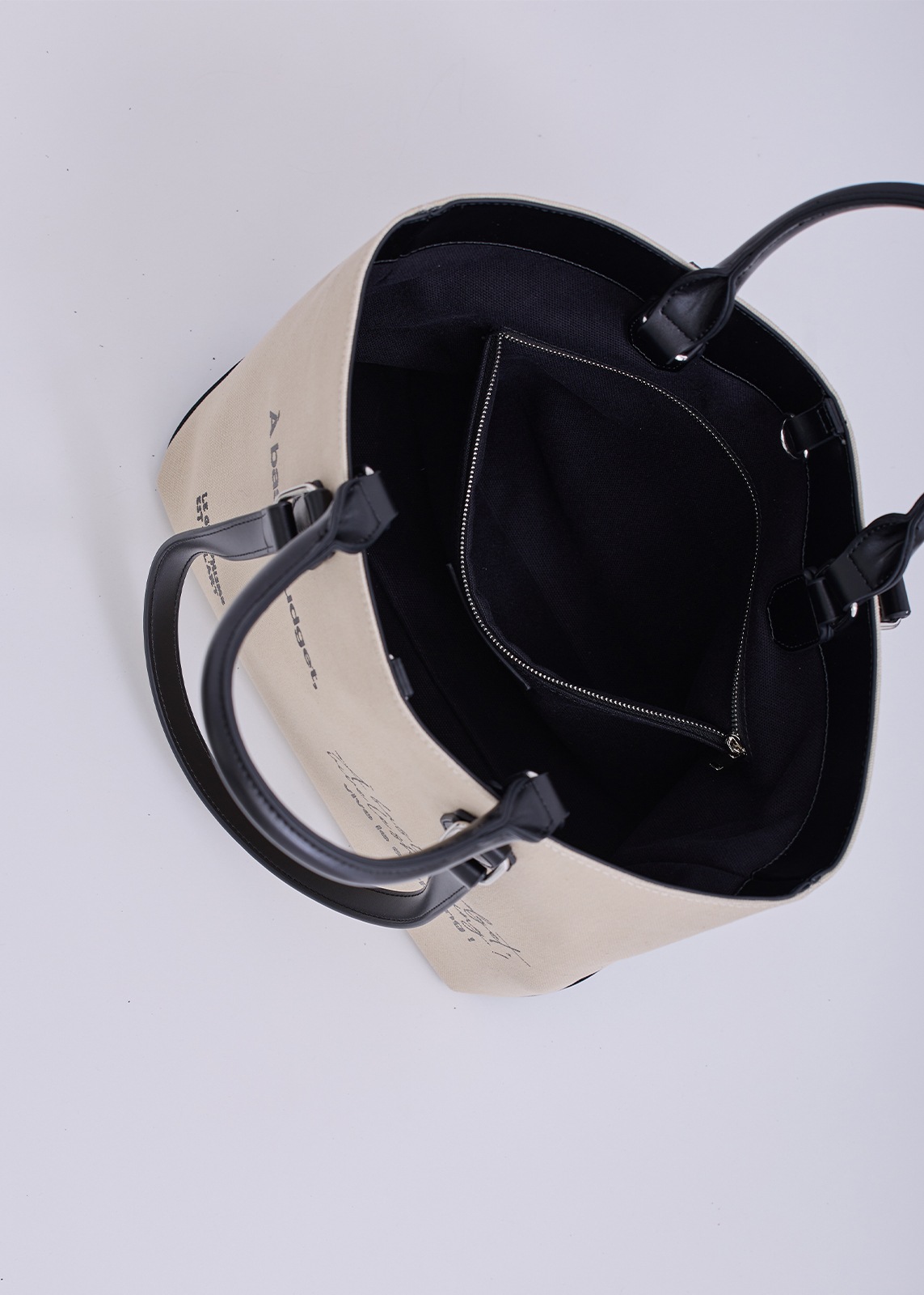 【PLUS an】2way キャンバス トート バッグ