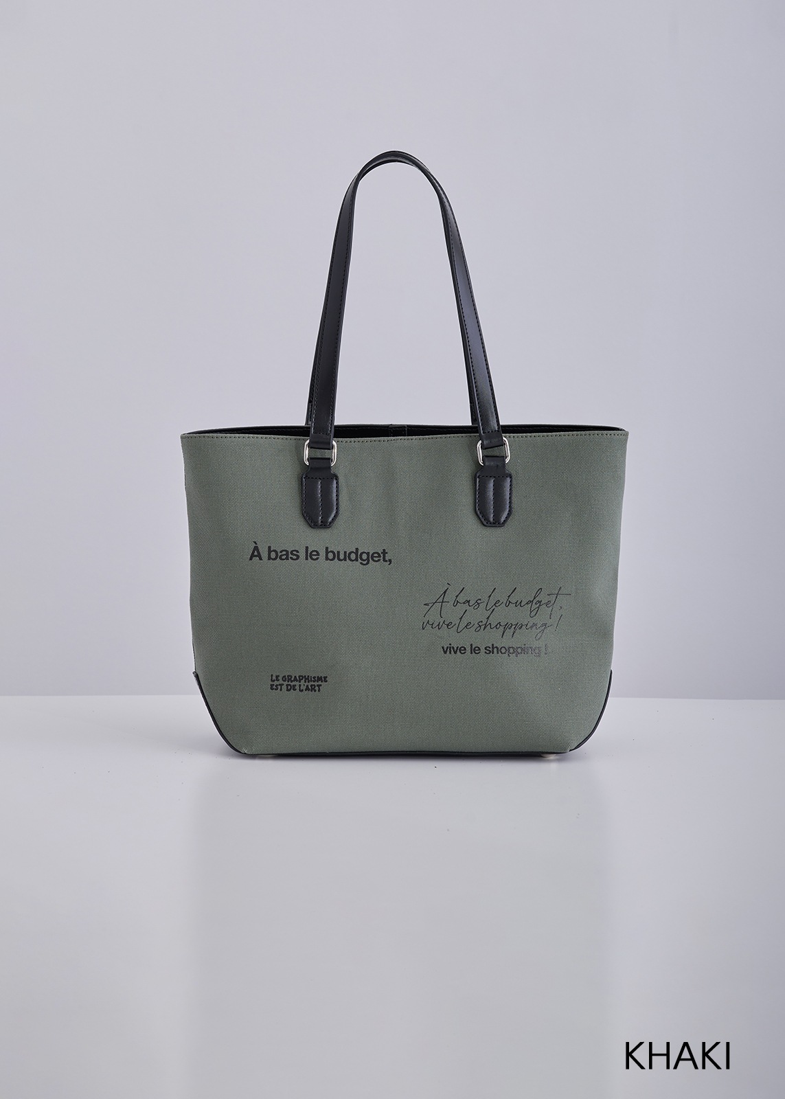 【PLUS an】2way キャンバス トート バッグ