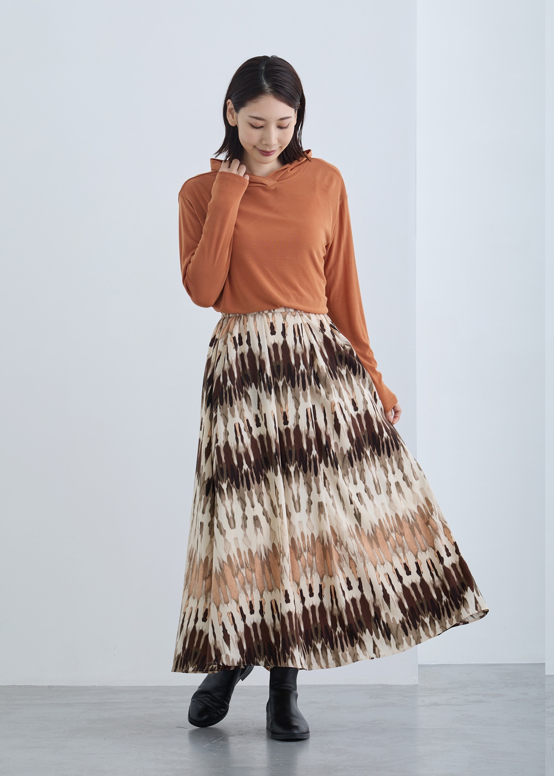 【Femicite】パウダースパン フーディー Tシャツ