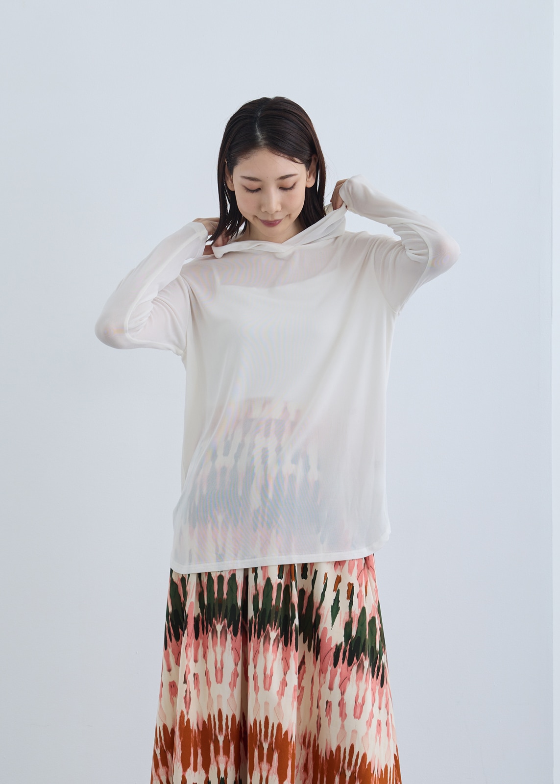 【Femicite】パウダースパン フーディー Tシャツ