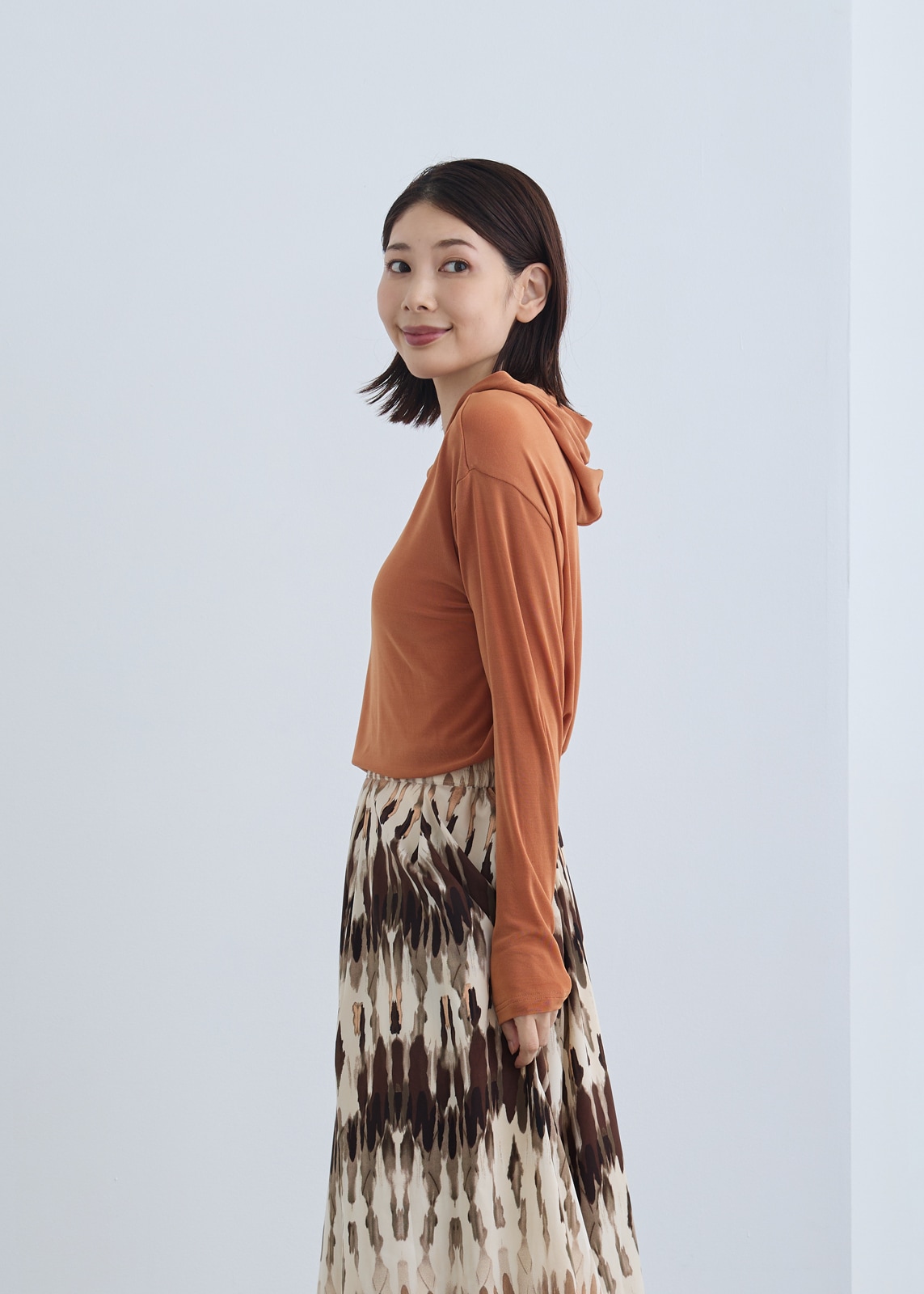 【Femicite】パウダースパン フーディー Tシャツ