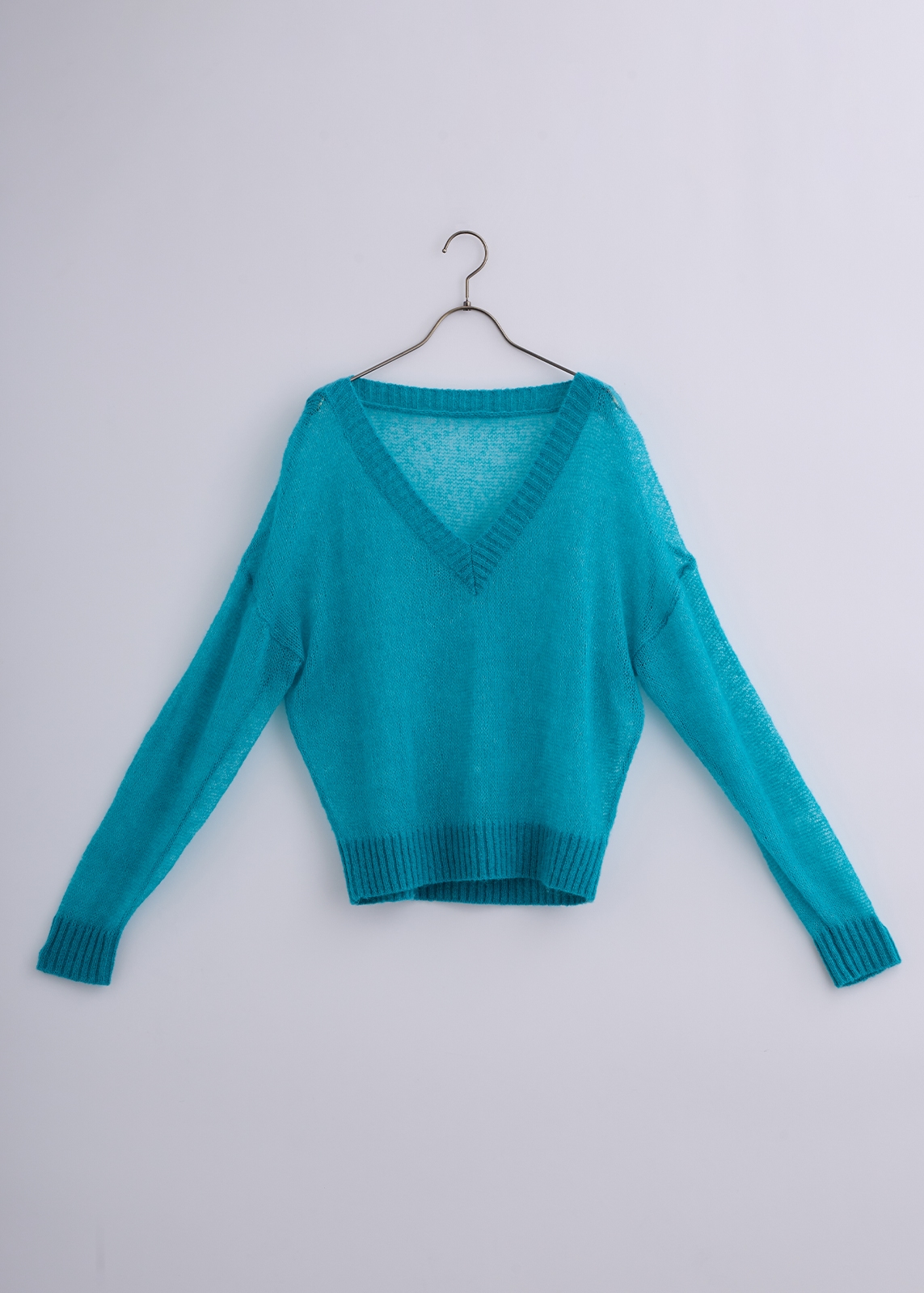 【KOOS】シアーモヘアニット