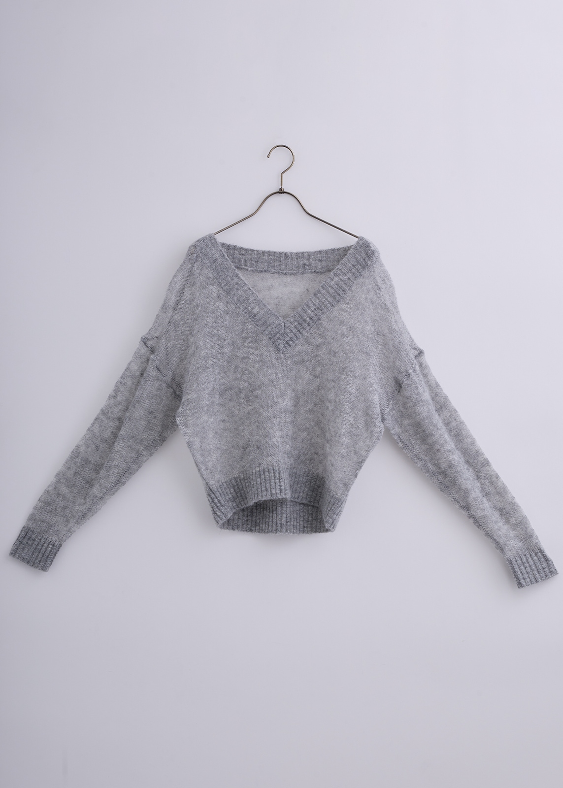 【KOOS】シアーモヘアニット