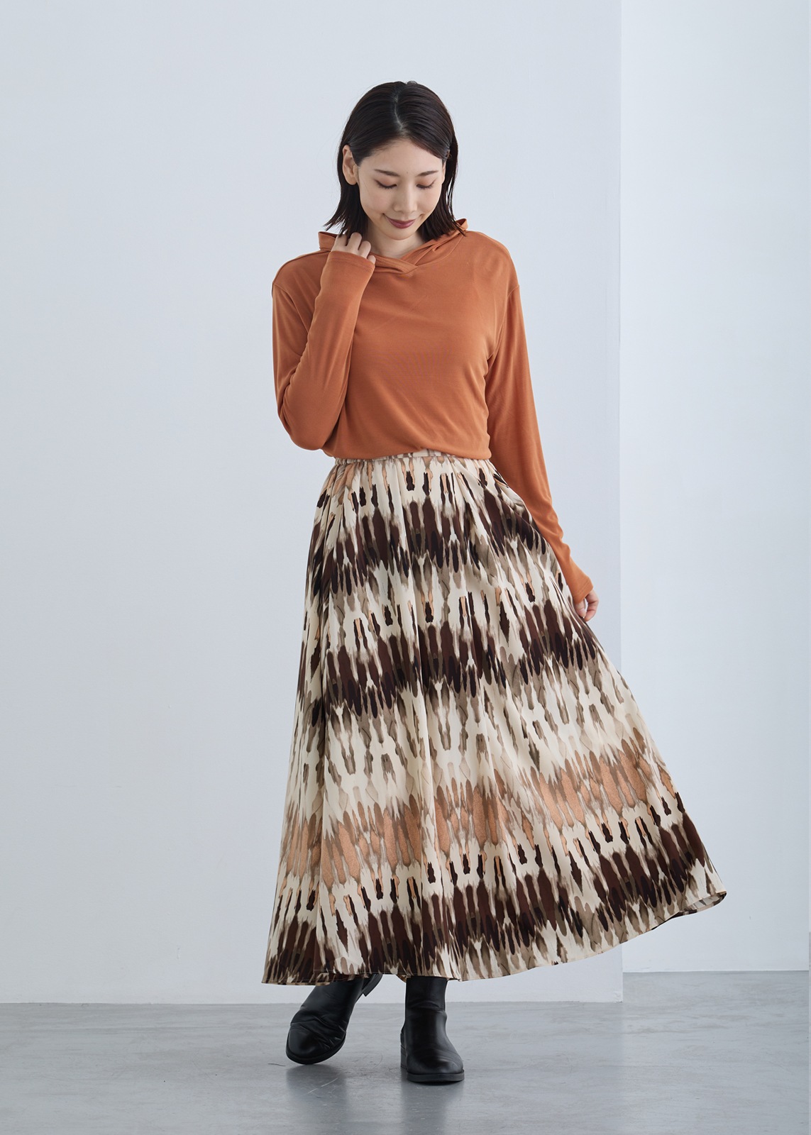 【Femicite】フィーリング プリント スカート