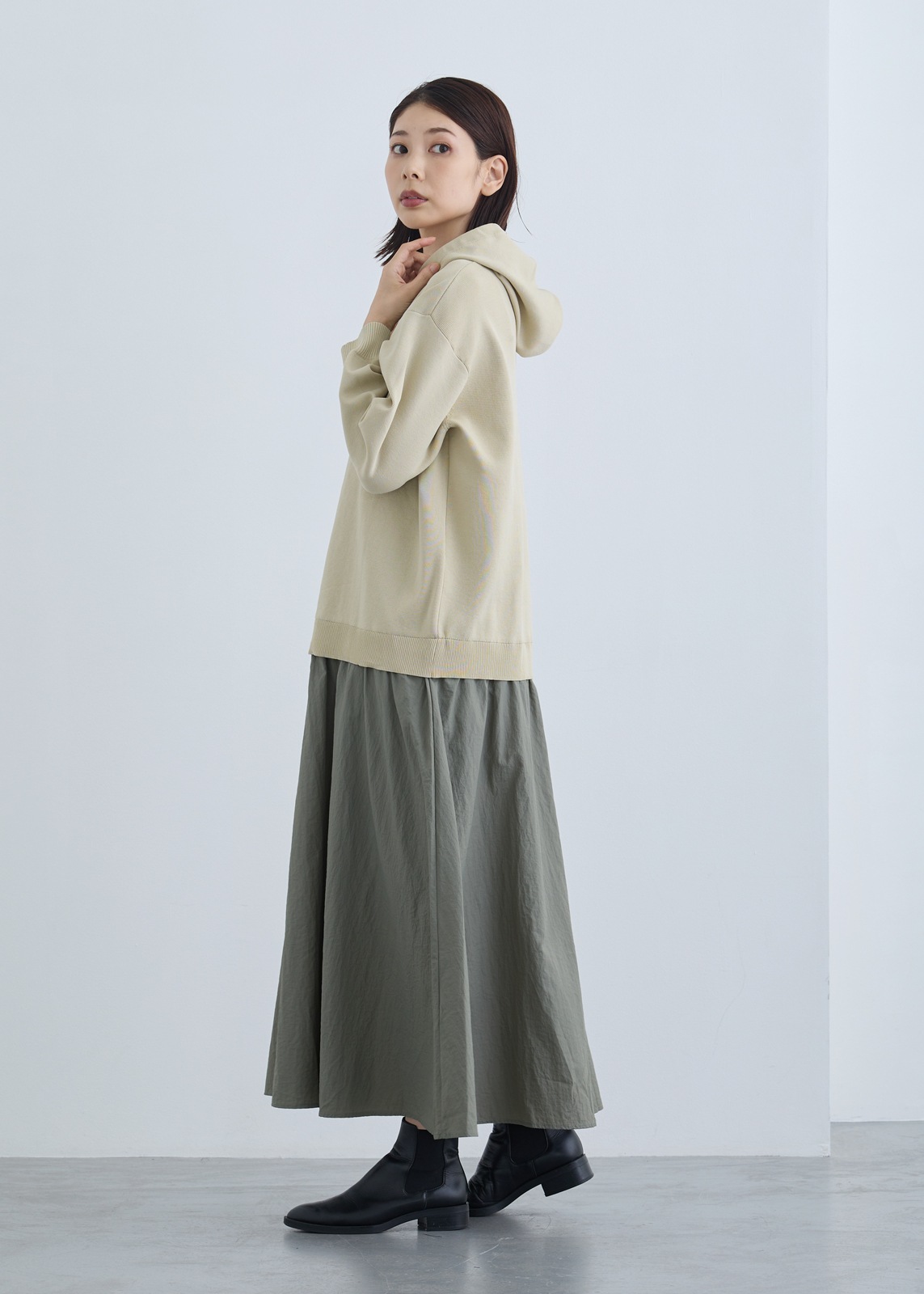 【Femicite】バイカラー ワンピース