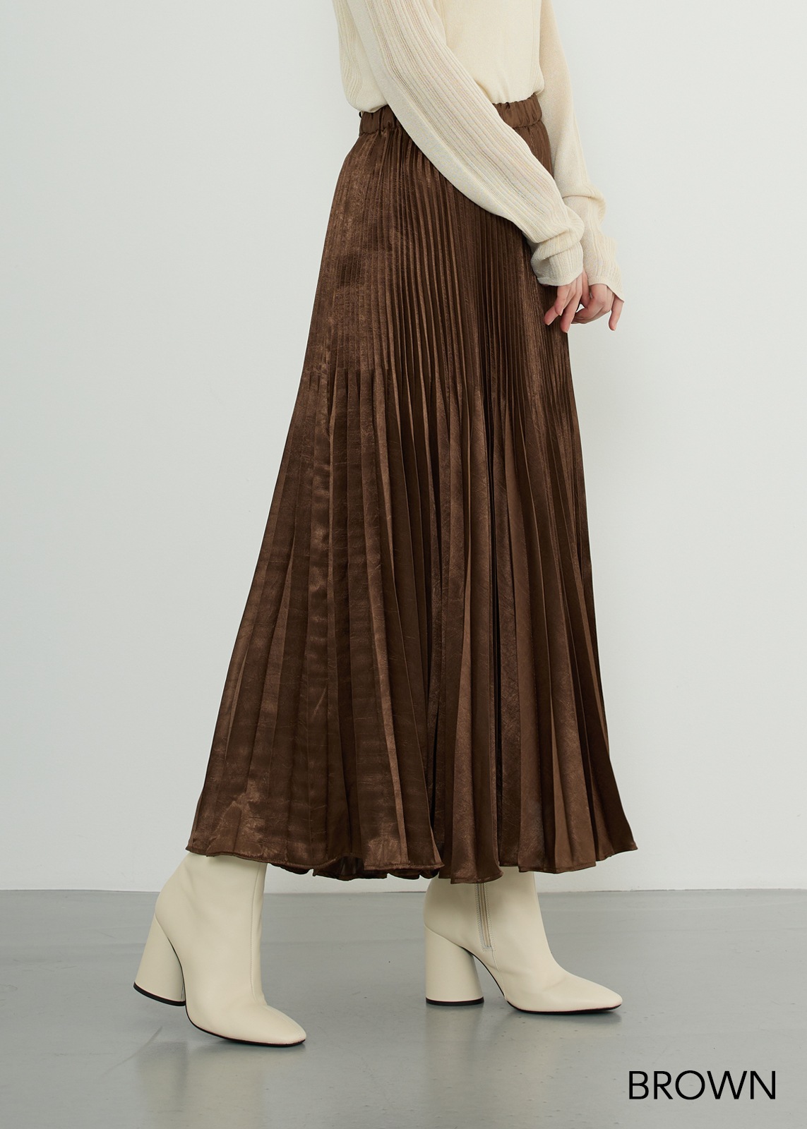 KOOS】 シャイニープリーツスカート | ALL | Cour Carre an ONLINE STORE 