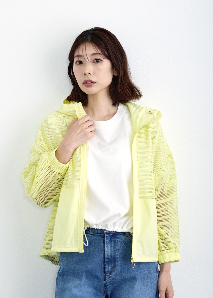 【LUISMARI】メッシュ パーカー