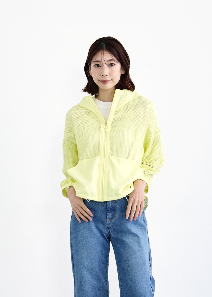 【LUISMARI】メッシュ パーカー