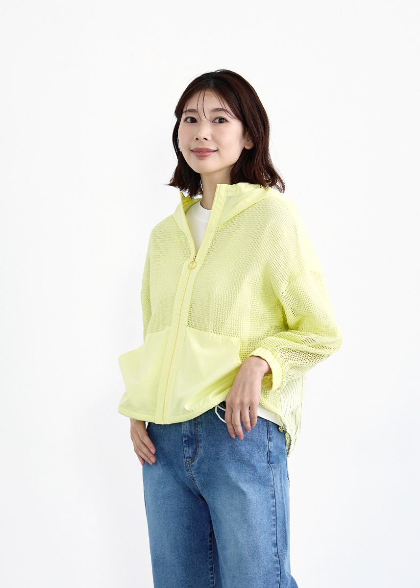 【LUISMARI】メッシュ パーカー