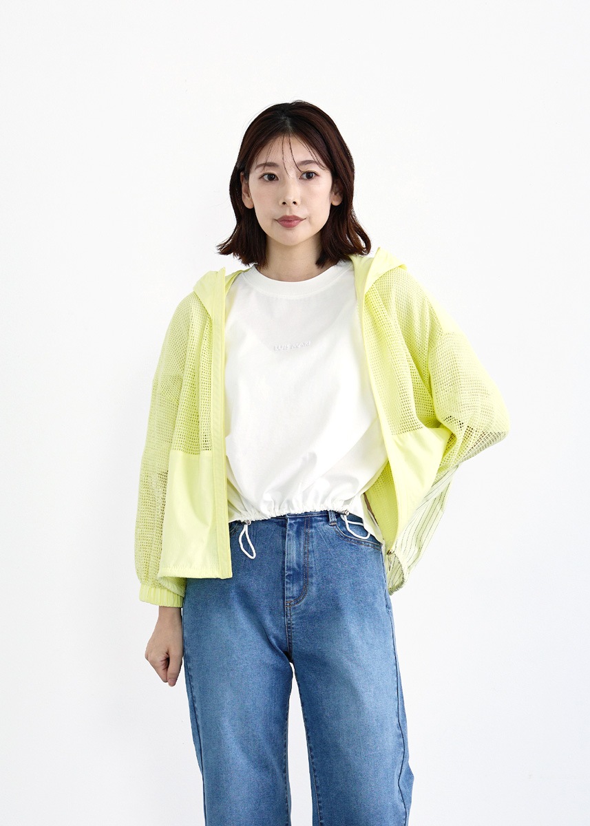 【LUISMARI】メッシュ パーカー