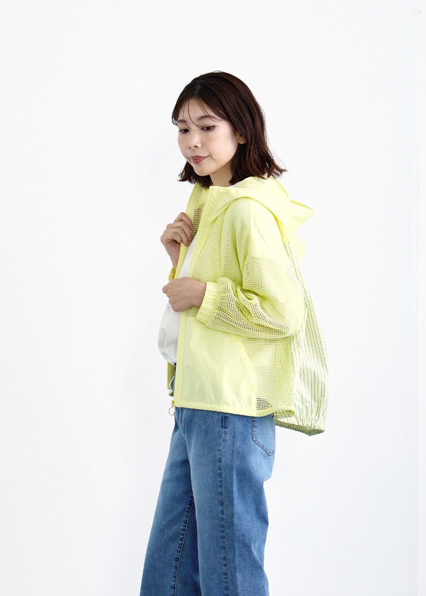 【LUISMARI】メッシュ パーカー