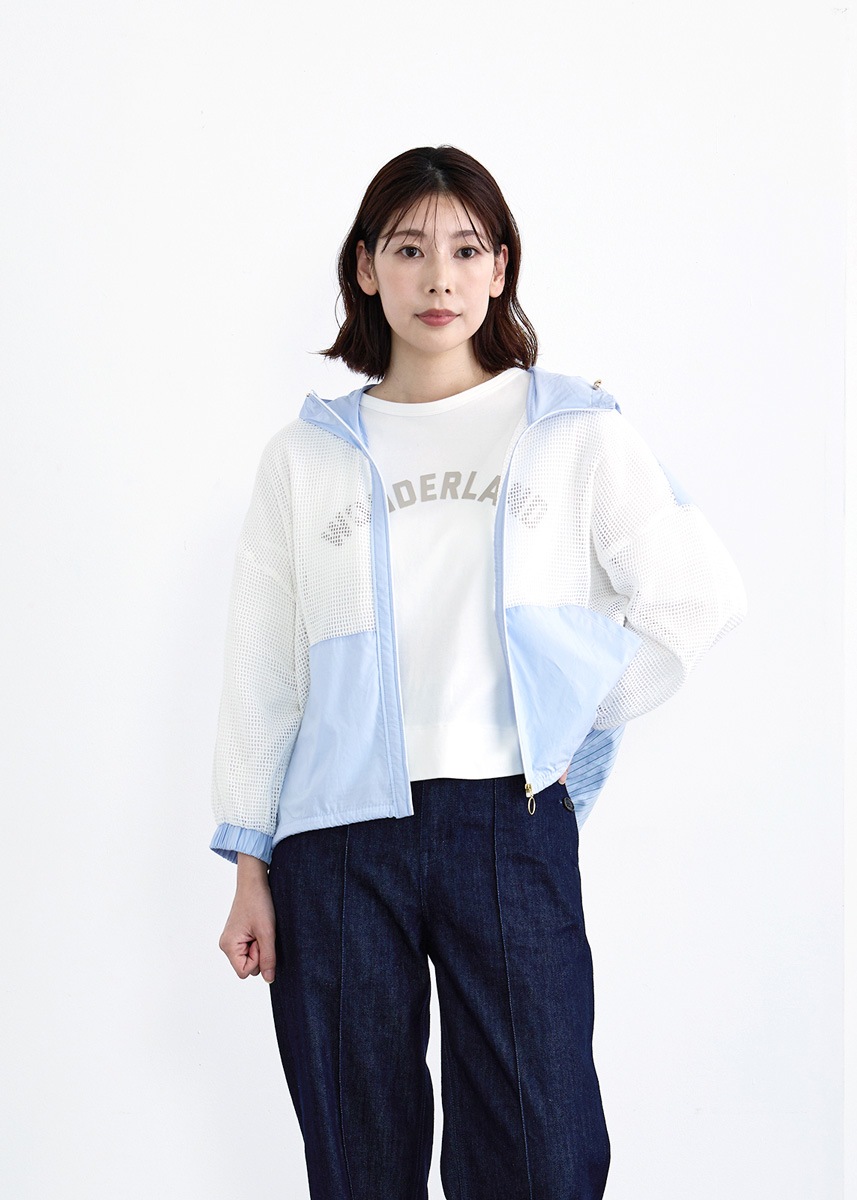 【LUISMARI】メッシュ パーカー