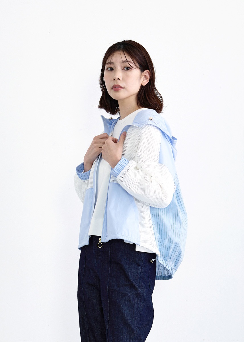 【LUISMARI】メッシュ パーカー