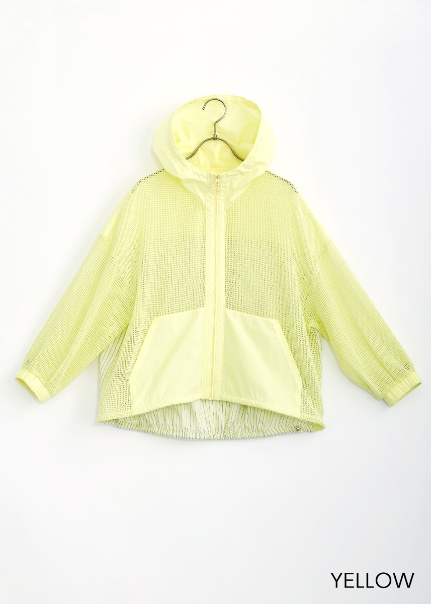 【LUISMARI】メッシュ パーカー