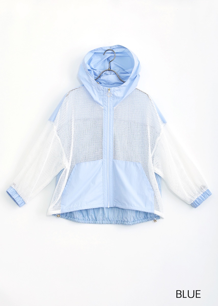 【LUISMARI】メッシュ パーカー