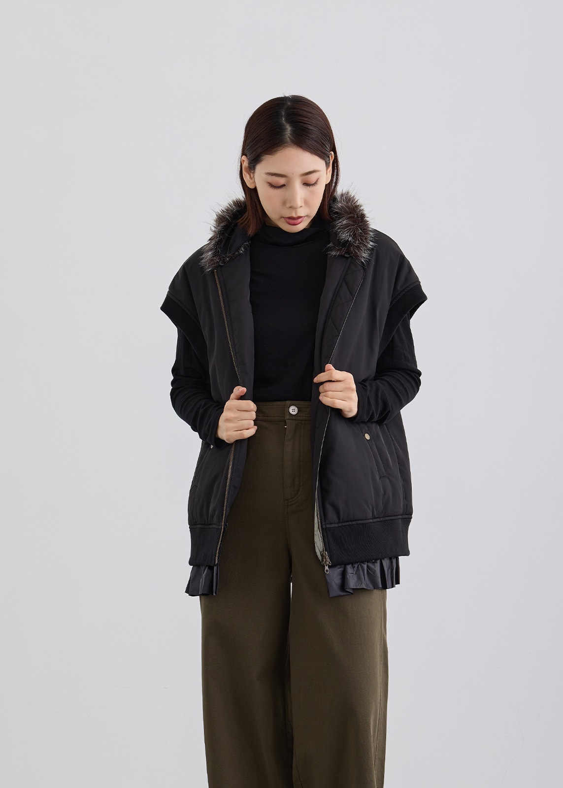 【Femicite】MA-1 ベスト