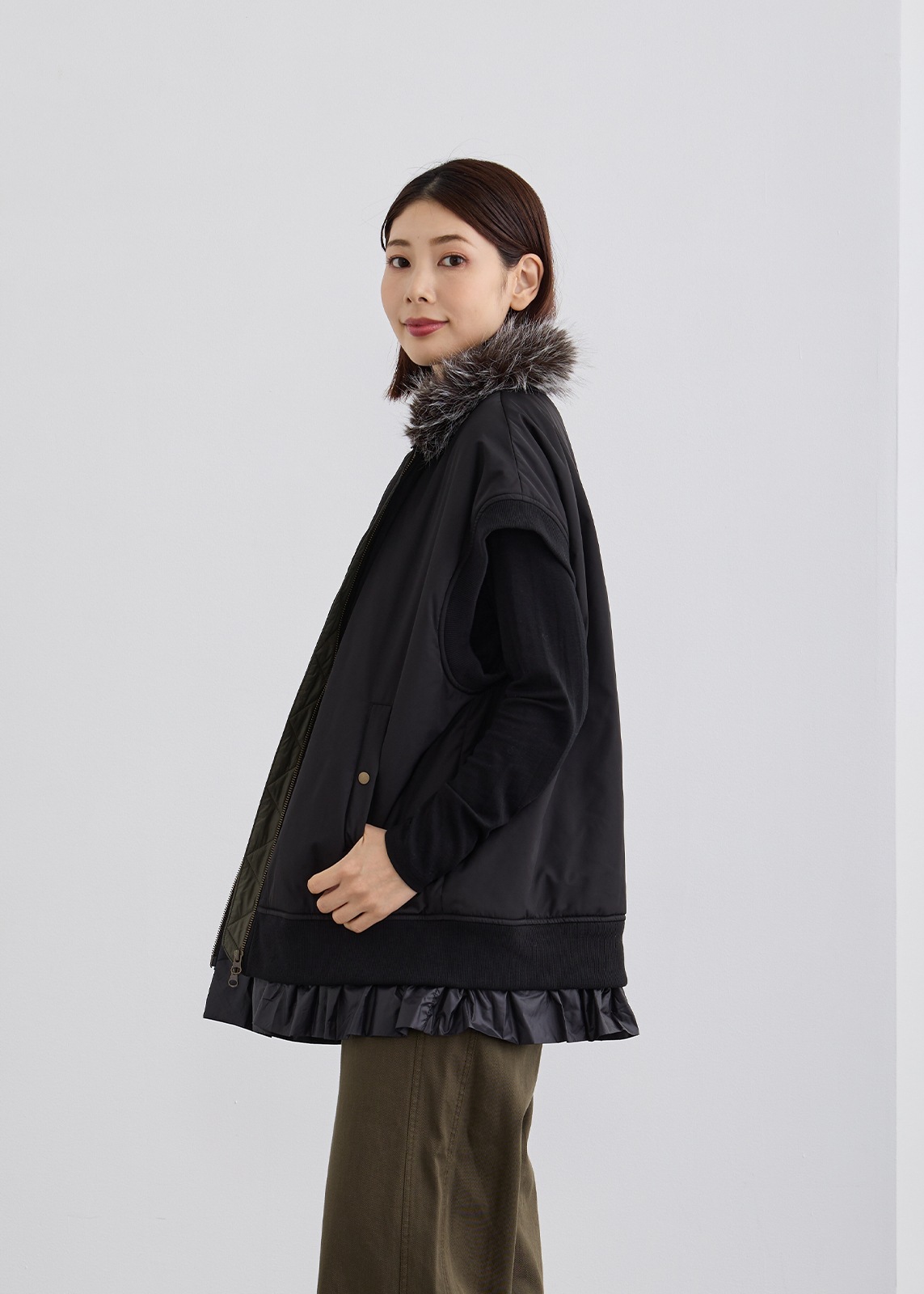 【Femicite】MA-1 ベスト