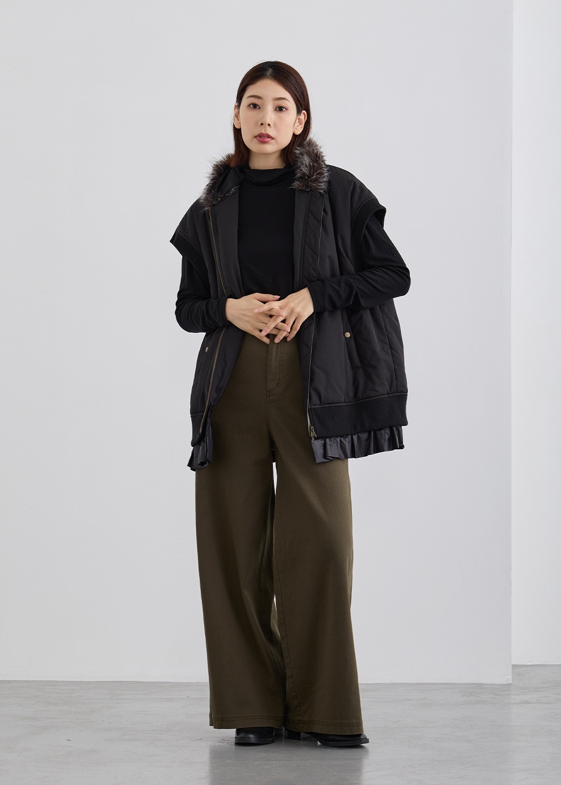 【Femicite】MA-1 ベスト