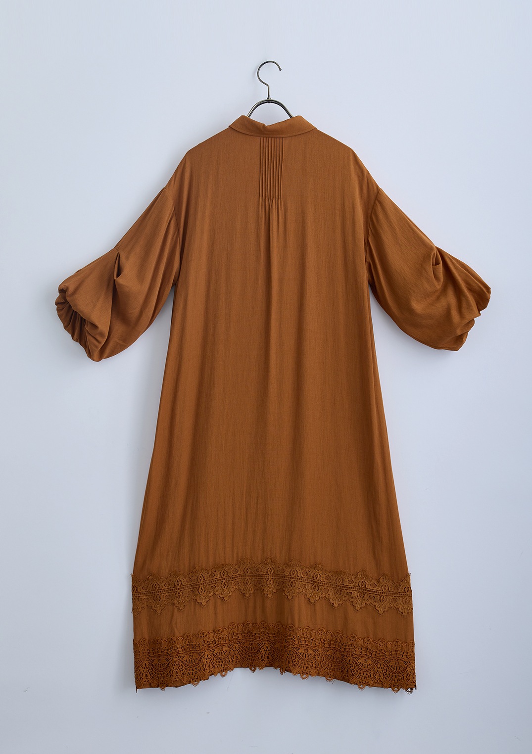 【KOOS】 タックレースワンピース