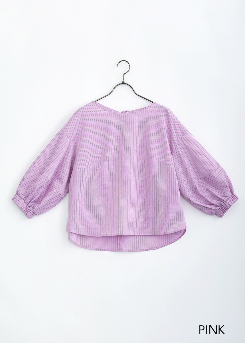 【LUISMARI】マルチ ストライプ ブラウス