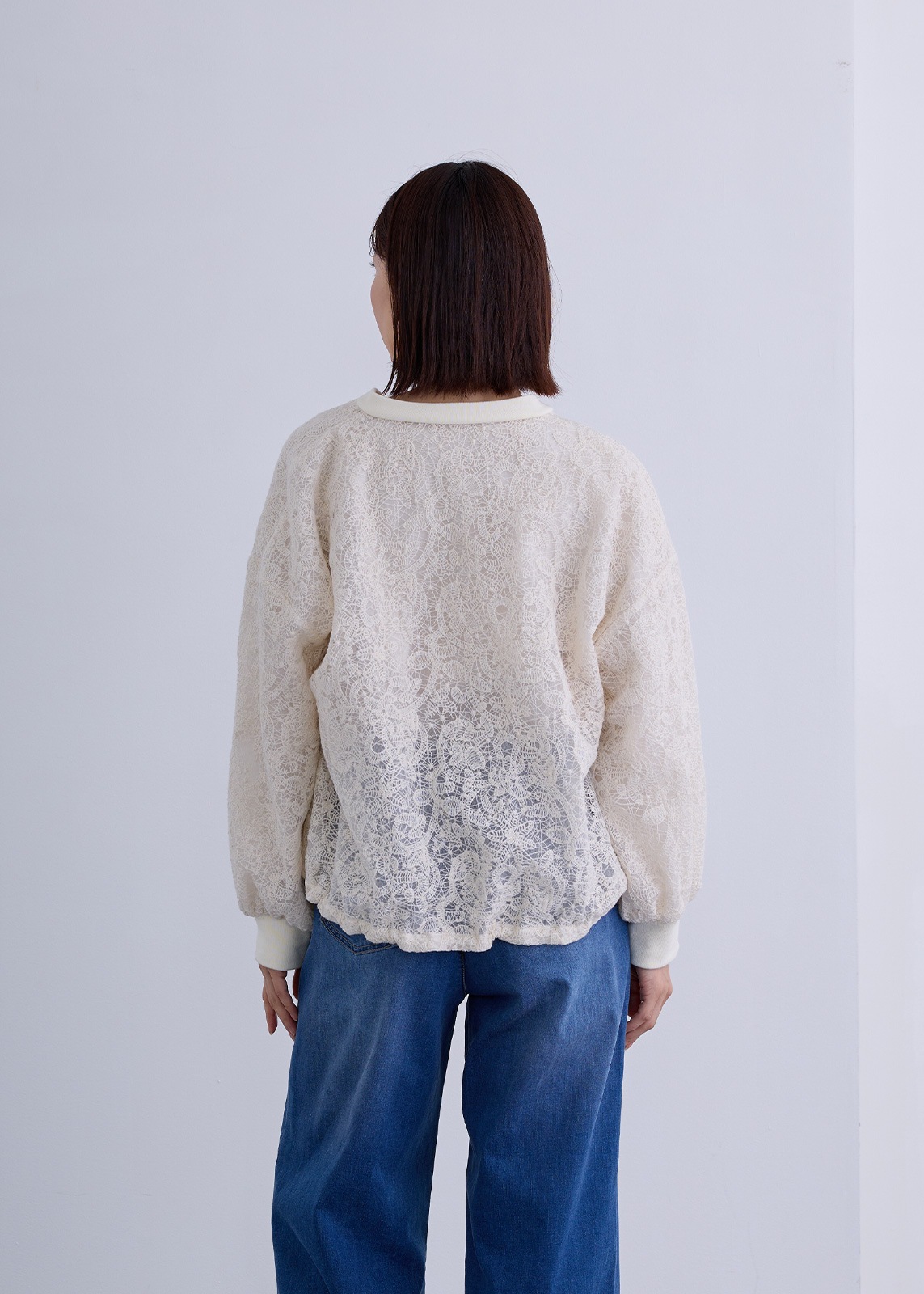 【KOOS】レーシー ZIP ブルゾン