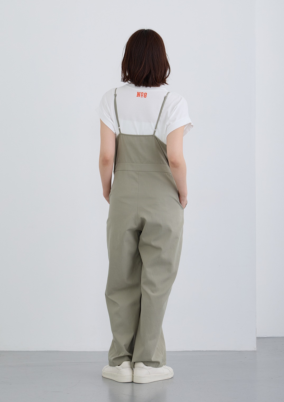 【LUIS MARI】 フロントボタンサロペット