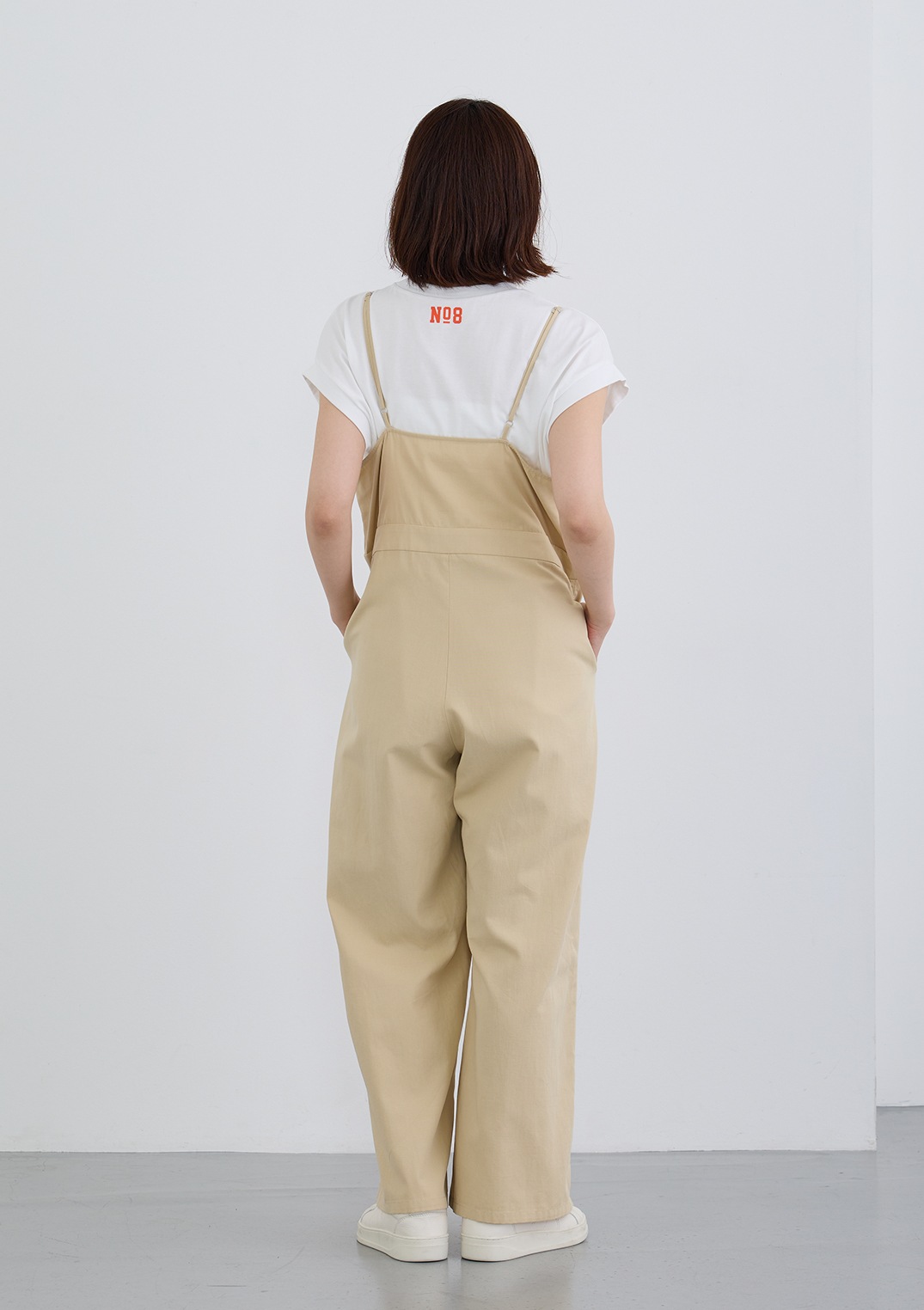 【LUIS MARI】 フロントボタンサロペット