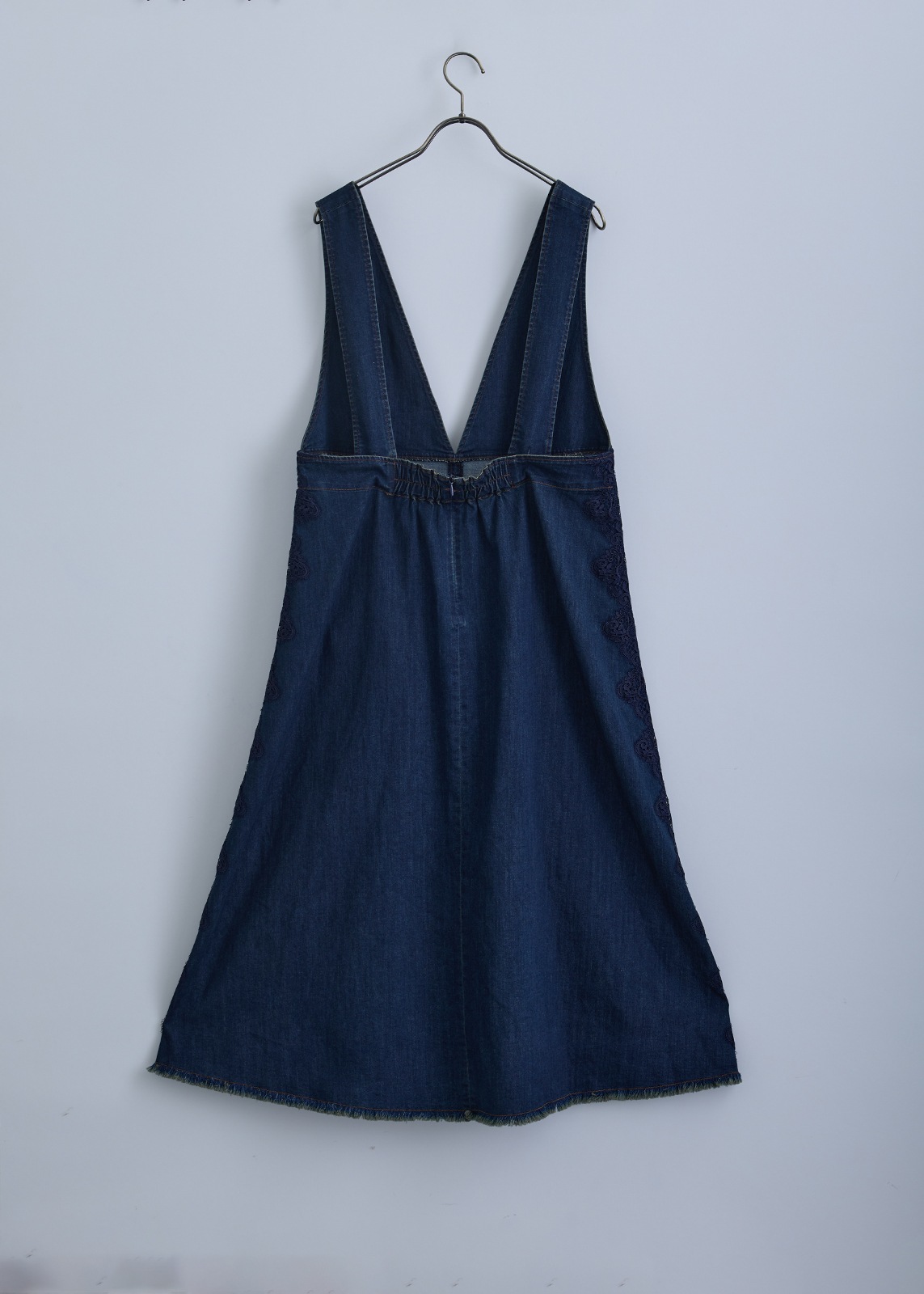 【KOOS】ライトデニム ジャンパースカート