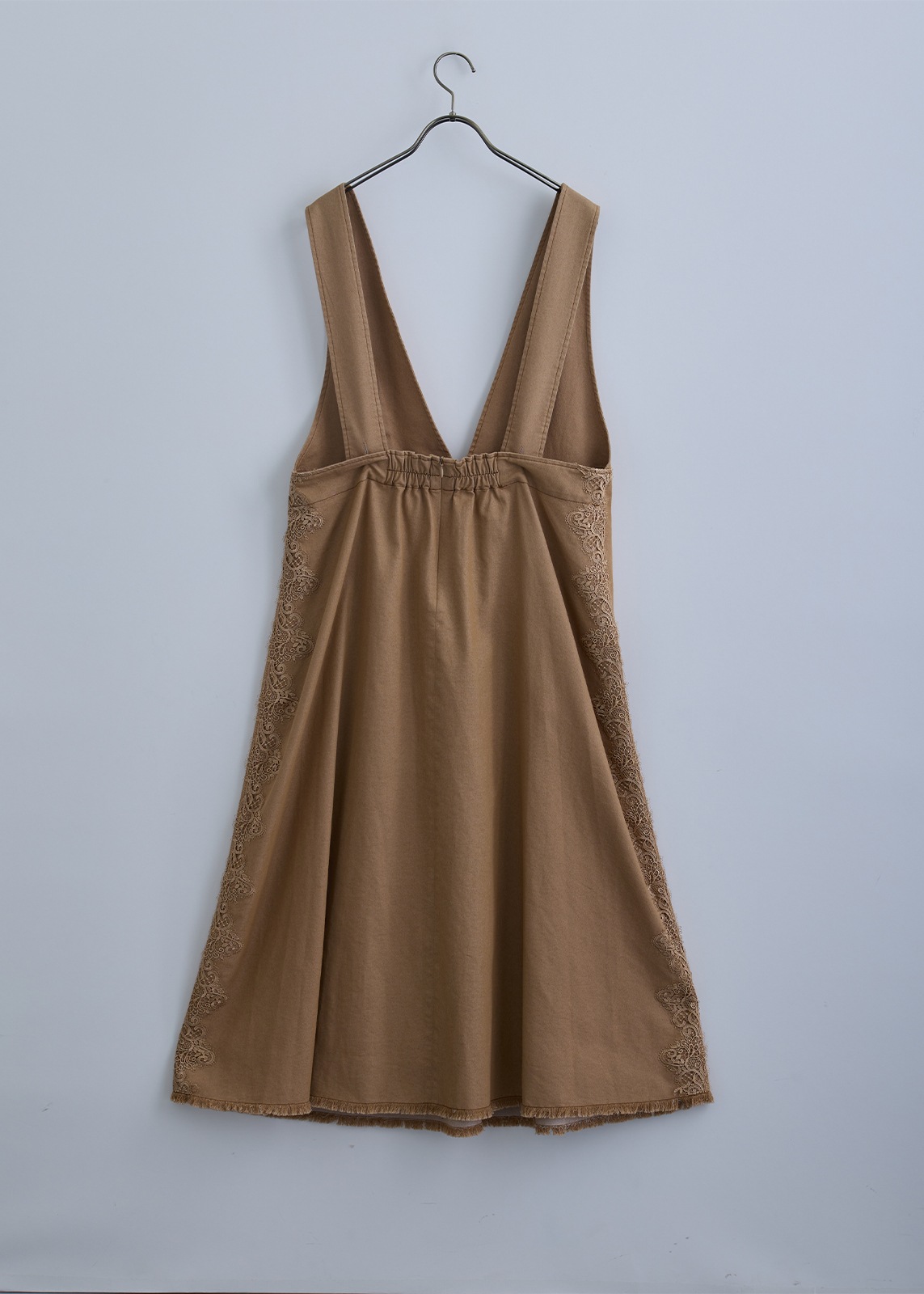 【KOOS】ライトデニム ジャンパースカート