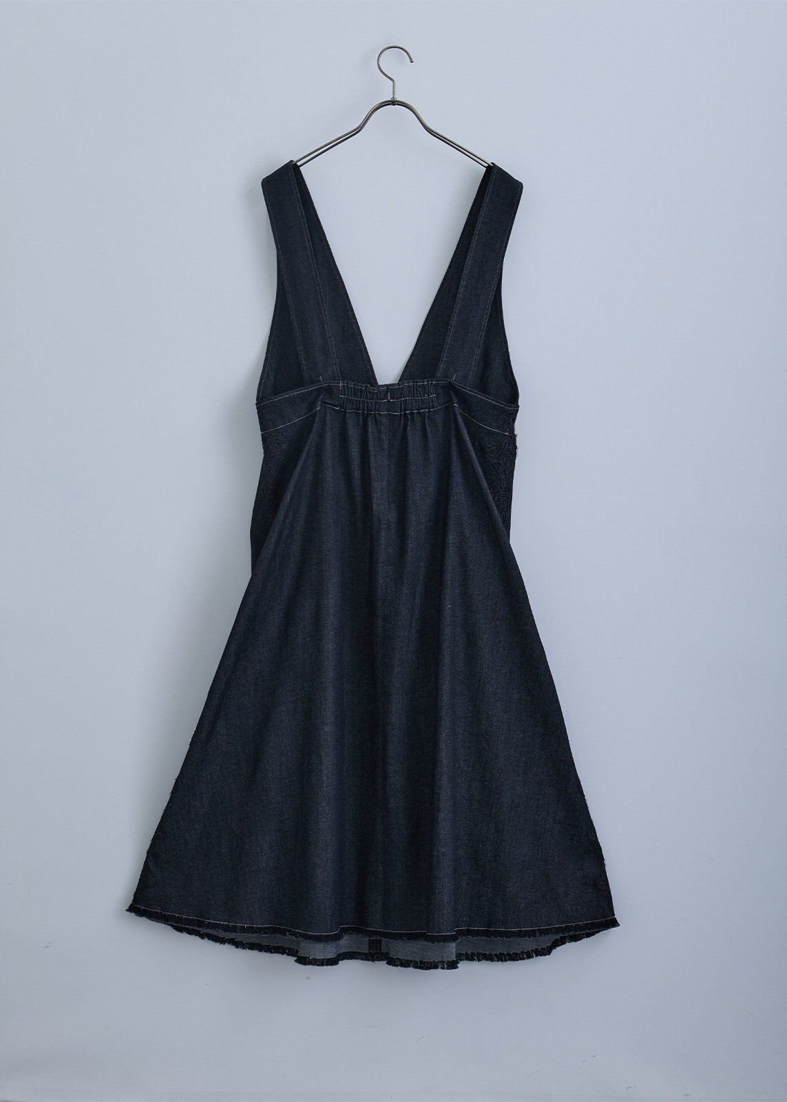 【KOOS】ライトデニム ジャンパースカート