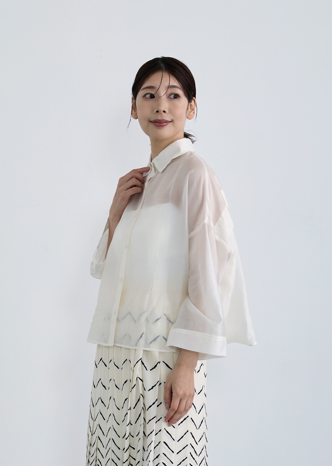 【KOOS】シアー ブラウス