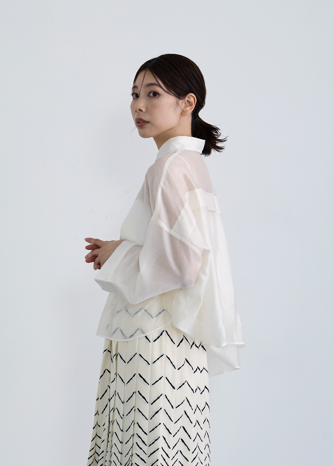 【KOOS】シアー ブラウス