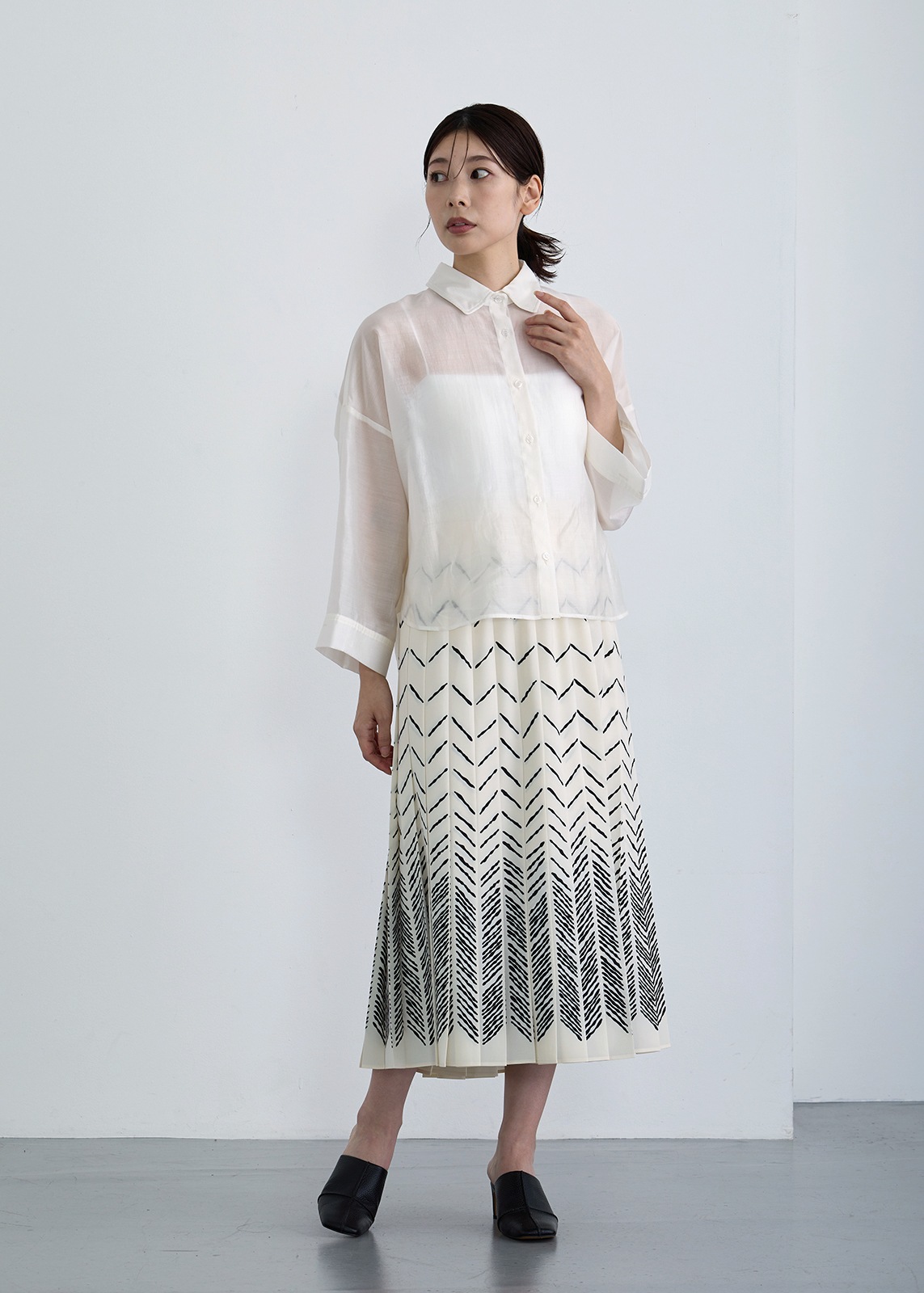 【KOOS】シアー ブラウス